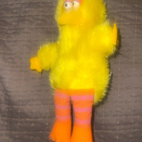 Big Bird YELLOW  Plush vintage 1983 applause  9" sesame street - Picture 5 of 13